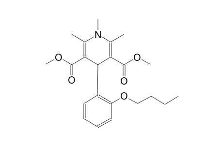 Dimethyl 4-(2-butoxyphenyl)-1,2,6-trimethyl-1,4-dihydro-3,5-pyridinedicarboxylate