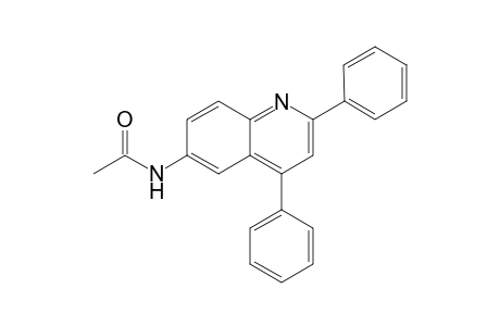 N-(2,4-Diphenyl-6-quinoline)acetamide