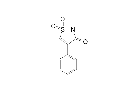 4-PHENYL-1,2-THIAZOL-3(2H)-ON-1,1-DIOXIDE