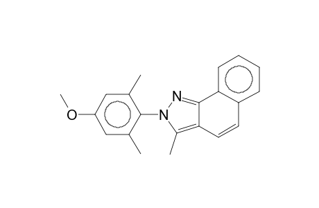 2-(4-Methoxy-2,6-dimethylphenyl)-3-methyl-2H-benzo[g]indazole