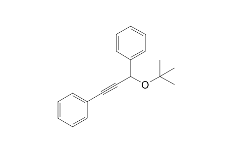 t-Butyl-(1,3-diphenylprop-2-ynyl)ether