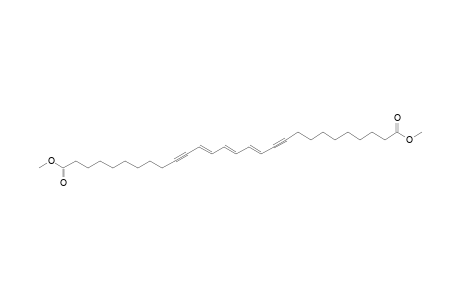 Dimethyl octacosa-12,14,16-triene-10,18-diynedioate