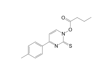 1-Propylcarbonyloxy-4-(4-methylphenyl)-2(1H)-pyrimidine-2-thione