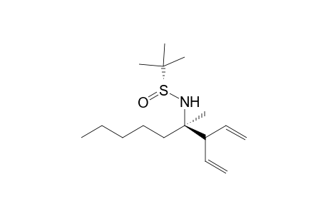 (RS,4R)-N-tert-Butylsulfinyl-4-methyl-3-vinylnon-1-en-4-amine