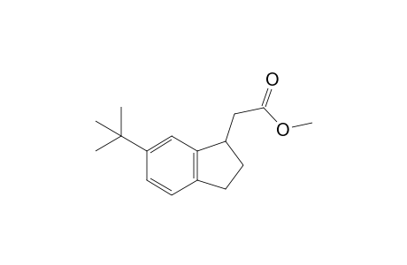 Methyl [6'-(t-butyl)-2',3'-dihydro-1H-inden-1'-yl]-acetate