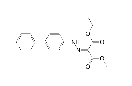 Propanedioic acid, ([1,1'-biphenyl]-4-ylhydrazono)-, diethyl ester