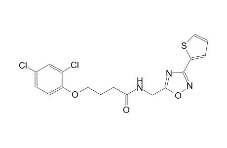 butanamide, 4-(2,4-dichlorophenoxy)-N-[[3-(2-thienyl)-1,2,4-oxadiazol-5-yl]methyl]-