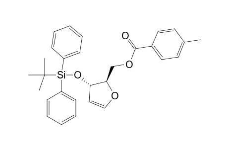 1,4-ANHYDRO-2-DEOXY-3'-O-(TERT.-BUTYLDIPHENYLSILYL)-5'-O-(4-TOLUOYL)-D-ERYTHRO-PENT-1-ENITOL