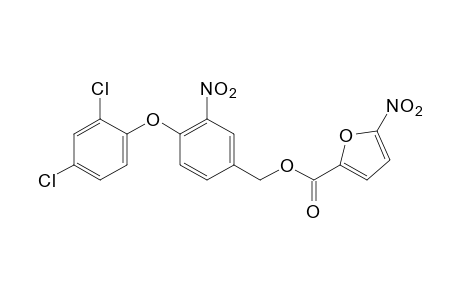 4-(2,4-dichlorophenoxy)-3-nitrobenzyl alcohol, 5-nitro-2-furoate