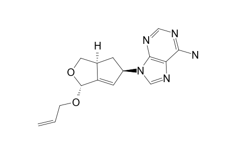 [9-[(3R,5R,6aS)-3-allyloxy-3,5,6,6a-tetrahydro-1H-cyclopenta[c]furan-5-yl]purin-6-yl]amine