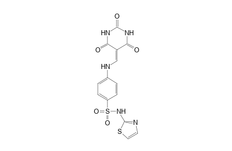 N-(1,3-thiazol-2-yl)-4-{[(2,4,6-trioxotetrahydropyrimidin-5(2H)-ylidene)methyl]amino}benzenesulfonamide