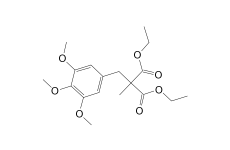 Diethyl 2-methyl-2-(3,4,5-trimethoxybenzyl)malonate
