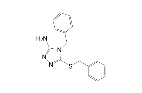 4H-1,2,4-triazol-3-amine, 4-(phenylmethyl)-5-[(phenylmethyl)thio]-