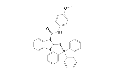3-(4-Methoxyphenylamido)-2-(triphenylphosphoranylidene)aminobenzimidazole