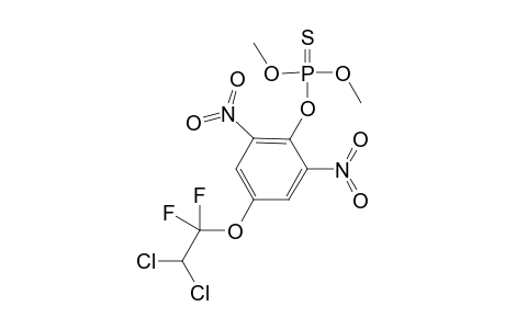 Phosphorothioic acid, O-[4-(2,2-dichloro-1,1-difluoroethoxy)-2,6-dinitrophenyl]O,O-dimethyl ester