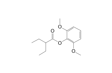 2-Ethylbutyric acid, 2,6-dimethoxyphenyl ester