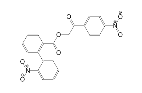 [1,1'-biphenyl]-2-carboxylic acid, 2'-nitro-, 2-(4-nitrophenyl)-2-oxoethyl ester