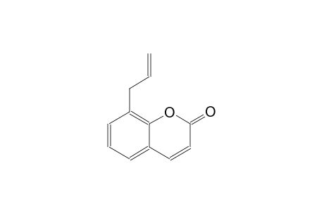 2H-1-benzopyran-2-one, 8-(2-propenyl)-