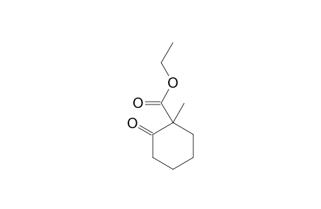 Cyclohexanecarboxylic acid, 1-methyl-2-oxo-, ethyl ester
