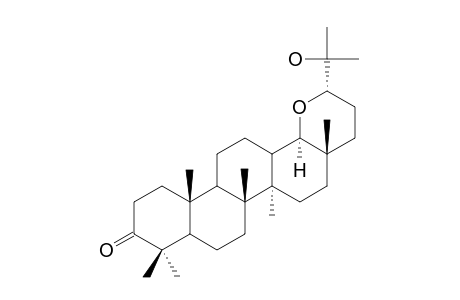 17,24-EPOXY-25-HYDROXY-BACCHARAN-3-ONE