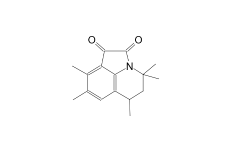 4,4,6,8,9-pentamethyl-5,6-dihydro-4H-pyrrolo[3,2,1-ij]quinoline-1,2-dione