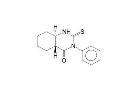 TRANS-3-PHENYL-4-OXO-4A,5,6,7,8,8A-HEXAHYDROQUINAZOLINE-2(1H)-THIONE