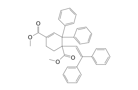 1-Cyclohexene-1,4-dicarboxylic acid, 4-(2,2-diphenylethenyl)-3,3-diphenyl-, dimethyl ester