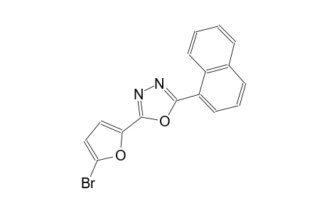 2-(5-bromo-2-furyl)-5-(1-naphthyl)-1,3,4-oxadiazole