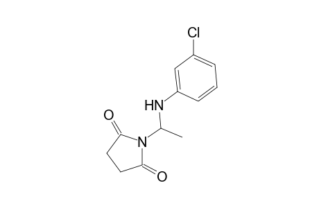 Pyrrolidine-2,5-dione, 1-[1-(3-chlorophenylamino)ethyl]-