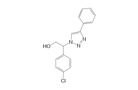 2-(4-Chlorophenyl)-2-(4-phenyl-1H-1,2,3-triazol-1-yl)-ethanol