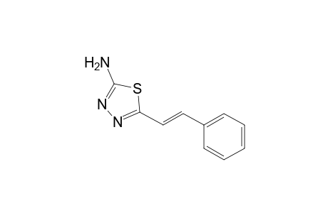 1,3,4-thiadiazol-2-amine, 5-[2-phenylethenyl]-