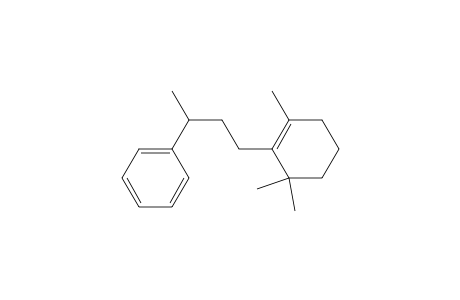 1-(2,6,6-Trimethyl-1-cyclohexen-1-yl)-3-phenylbutane