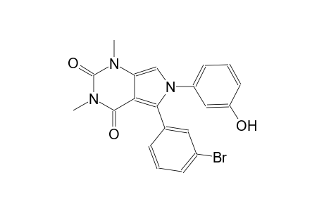 1H-pyrrolo[3,4-d]pyrimidine-2,4(3H,6H)-dione, 5-(3-bromophenyl)-6-(3-hydroxyphenyl)-1,3-dimethyl-