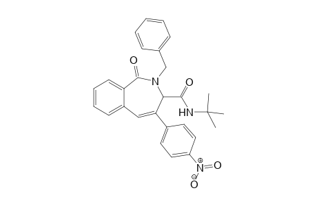 2-Benzyl-N-(tert-butyl)-4-(4-nitrophenyl)-2,3-dihydro-1H-2-benzazepin- 1-one-3-carboxamide