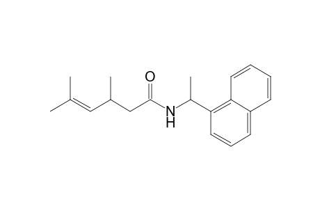 3,5-Dimethyl-N-[1'-(1''-naphthalenyl)ethyl]-4-hexenamide