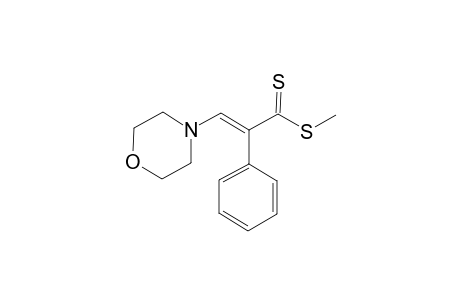 Benzeneethane(dithioic) acid, .alpha.-(4-morpholinylmethylene)-, methyl ester