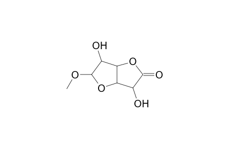 beta-D-GLUCOFURANOSIDURONIC ACID, METHYL, gamma-LACTONE