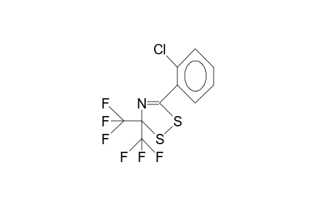 5-(2-Chloro-phenyl)-3,3-bis(trifluoromethyl)-3H-1,2,4-dithiazole