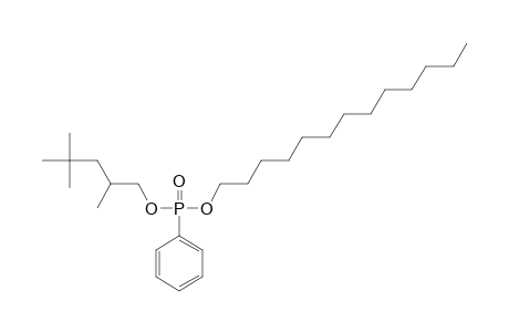 Phenylphosphonic acid, 2,4,4-trimethylpentyl tridecyl ester