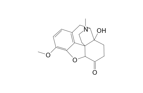 Morphinan-6-one, 4,5-epoxy-14-hydroxy-3-methoxy-17-methyl-, (5.alpha.)-
