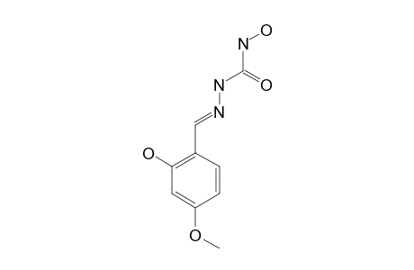 1-(2-HYDROXY-4-METHOXYBENZYLIDENE)-4-HYDROXYSEMICARBAZIDE