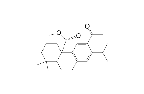 Methyl 6-acetyl-1,3,4,9,10,10a-hexahydro-1,1-dimethyl-7-(1'-methylethyl)phenanthrene-4a(2H)-carboxylate -