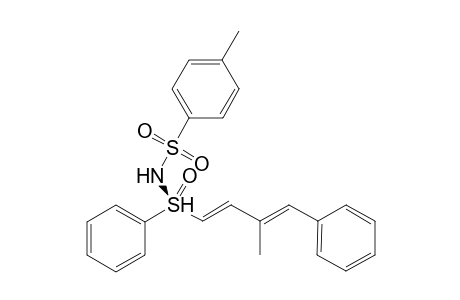 S-Phenyl-S-[(E)-3-methyl-4-phenylbuta-1,3-dienyl]-N-(p-tolylsulfonyl)sulfinyl