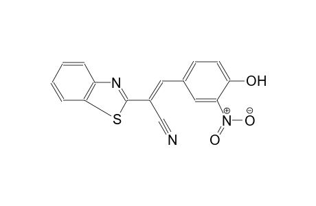 2-benzothiazoleacetonitrile, alpha-[(4-hydroxy-3-nitrophenyl)methylene]-