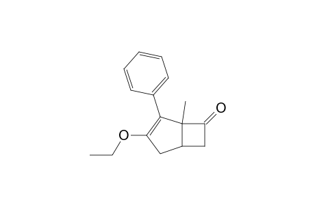 3-Ethoxy-1-methyl-2-phenylbicyclo[3.2.0]hept-2-en-7-one