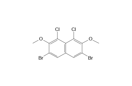 3,6-DIBROMO-1,8-DICHLORO-2,7-DIMETHOXYNAPHTHALENE