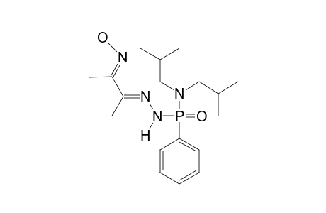 N,N-DIISOBUTYLAMINOPHENYL-2-(1-METHYL-2-OXOPROPYLIDENE)-PHOSPHONOHYDRAZIDO-OXIME