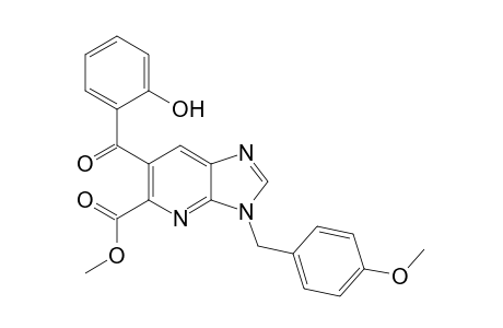 Methyl 6-(2-Hydroxybenzoyl)-3-(4-methoxybenzyl)-3H-imidazo[4,5-b]pyridine-5-carboxylate