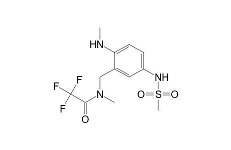 Acetamide, 2,2,2-trifluoro-N-methyl-N-[[2-(methylamino)-5-[(methylsulfonyl)amino]phenyl]methyl]-