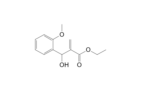 2-[hydroxy-(2-methoxyphenyl)methyl]-2-propenoic acid ethyl ester